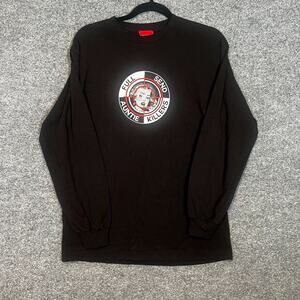 Full Send Shirt Mens Medium Black Nelk Boys Long Sleeve‎ Tshirt Auntie Killers